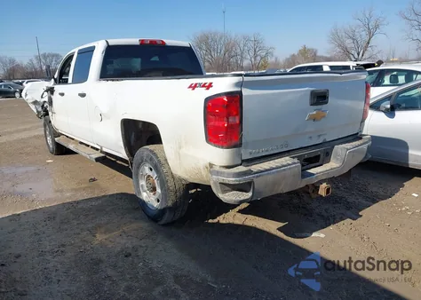 2019 Chevrolet Silverado 2500Hd Wt из США, поврежденный, VIN 1GC1KREY5KF126050